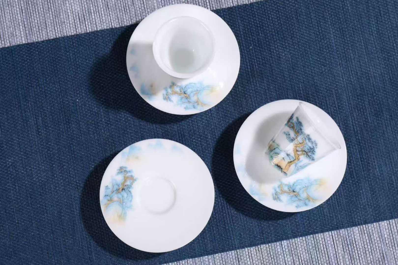 Green Landscape Tea Set – 匠直送